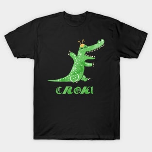 croki lokialigator or lokigator T-Shirt